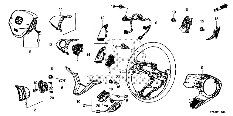 Steering wheel (SRS)