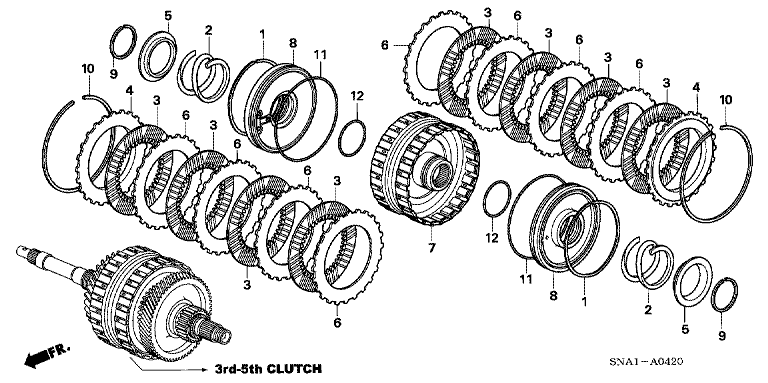 Clutch (Third/Fifth)