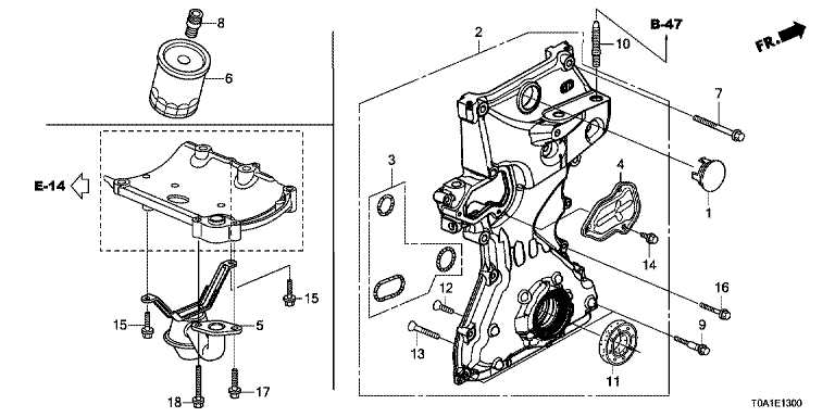 Oil Pump (2.0L)