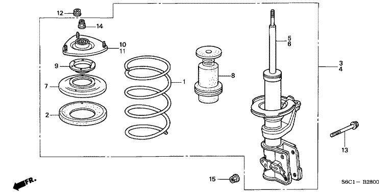 Front damper