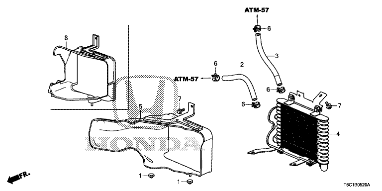 ATF cooler