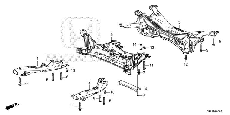 Front subframe/Rear subframe
