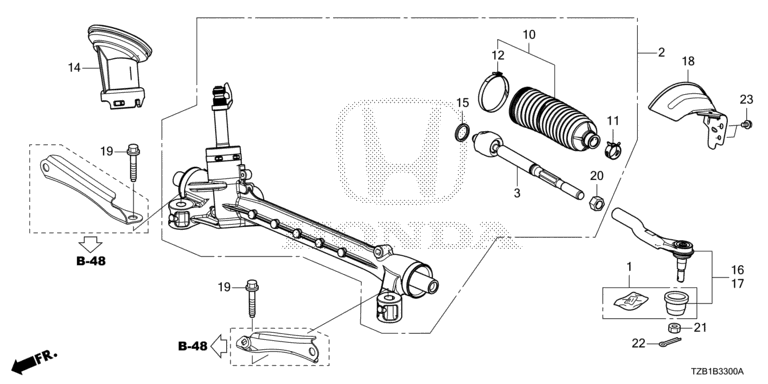 Steering gearbox