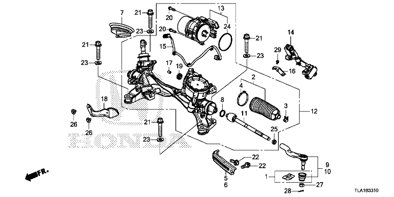 Power steering gearbox