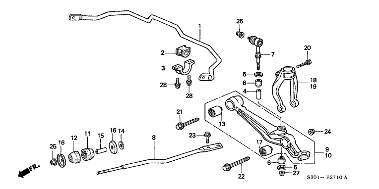 Front lower arm