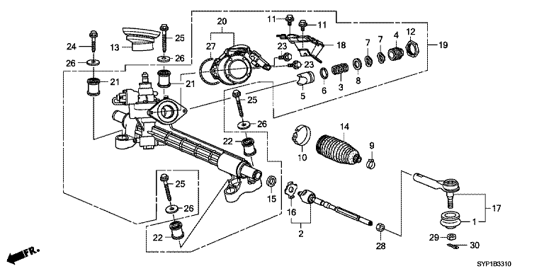 Power Steering Gearbox (EPS)