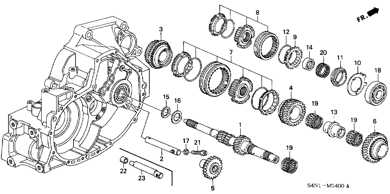 Main shaft