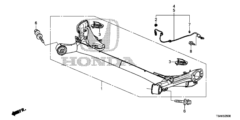 Rear axle (2WD)
