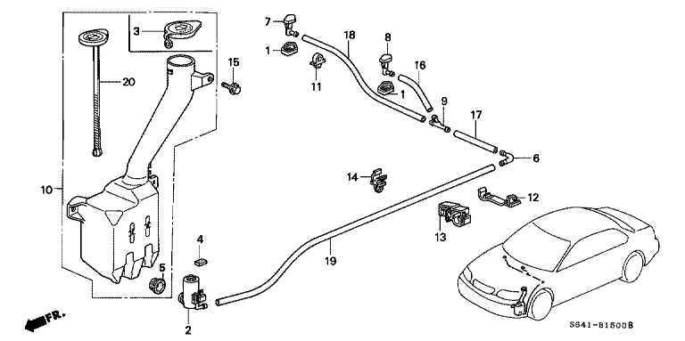 Windshield washer