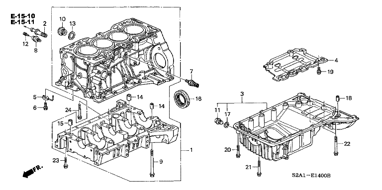 Cylinder Block/Oil Pan
