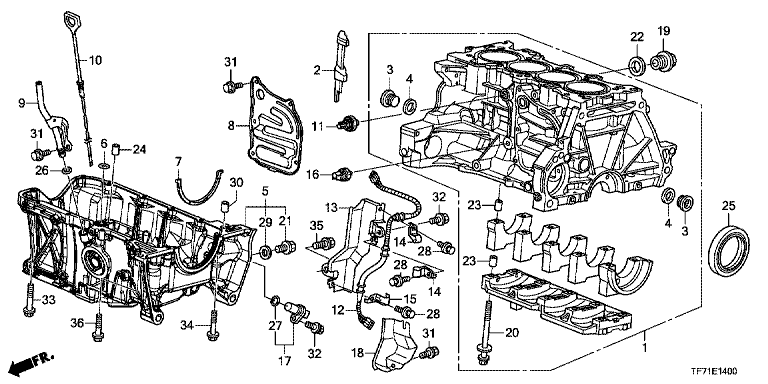 Cylinder Block/Oil Pan
