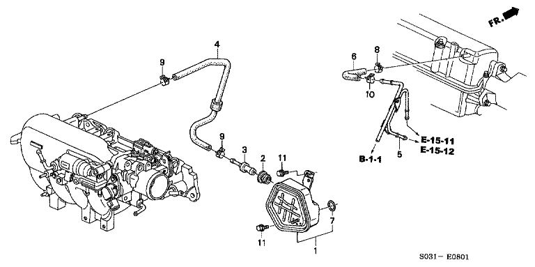 Breather Chamber (SOHC VTEC)