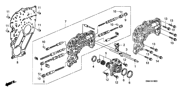 Main Valve Body (CVT)