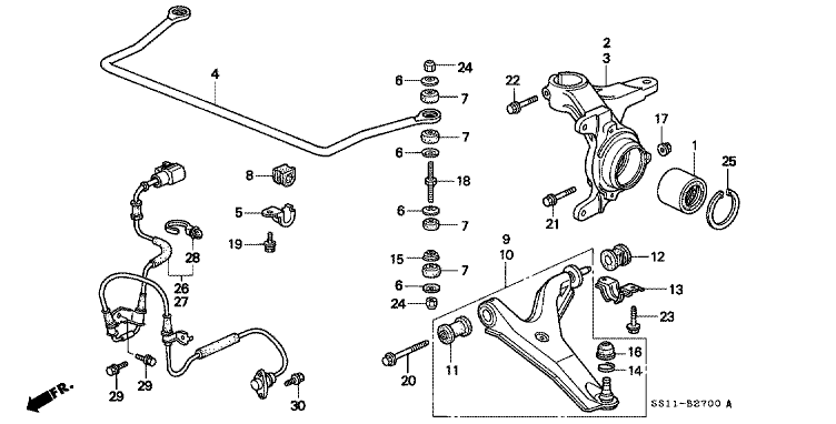 Front lower arm