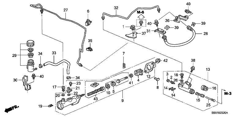Clutch master cylinder