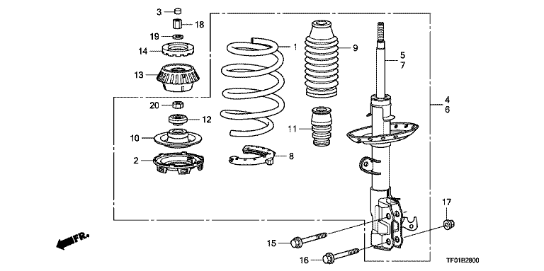 Front damper