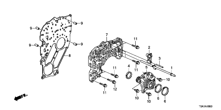Main Valve Body (CVT)