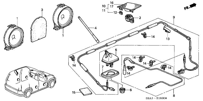 Antenna/speaker