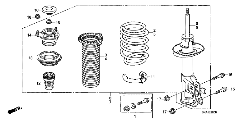 Front damper