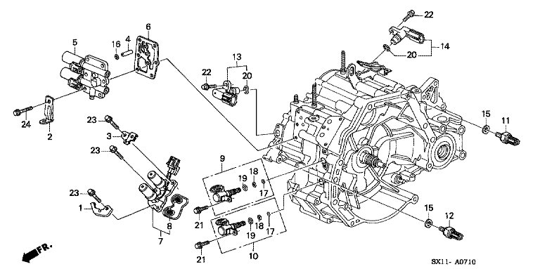 Sensor/Solenoid (2WD)