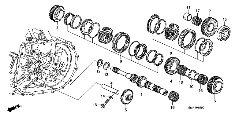Main shaft