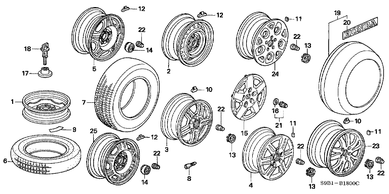 Tire/Wheel disc