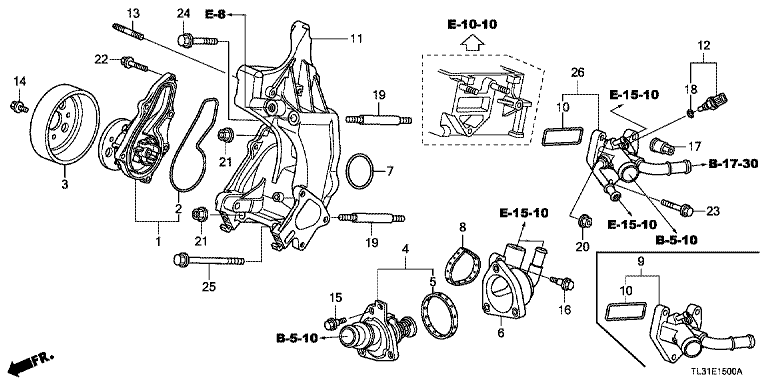 Water Pump (2.4L)
