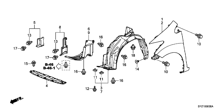 Front fender