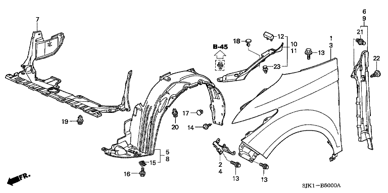 Front fender