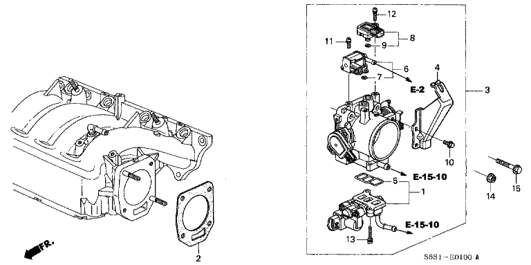 Throttle body