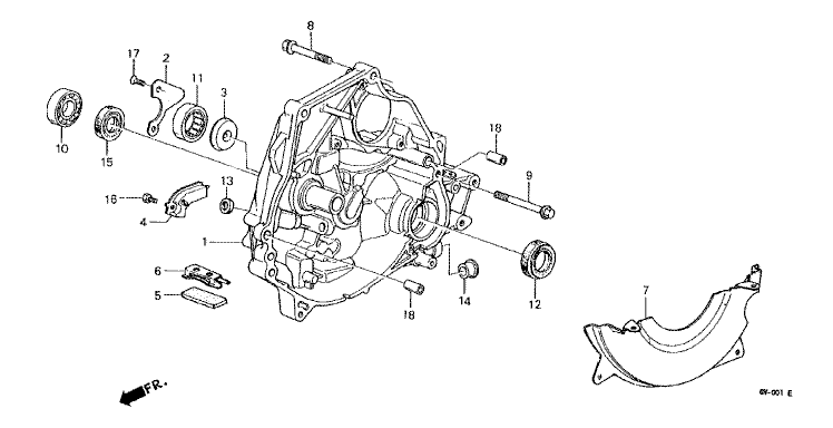 Clutch case (1300,1500)