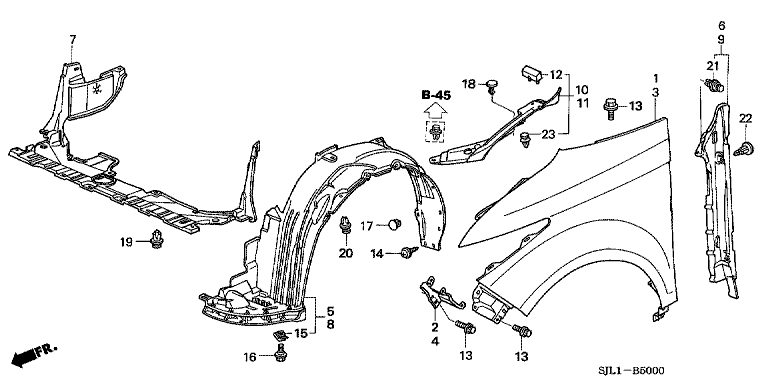 Front fender