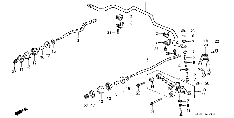 Front lower arm