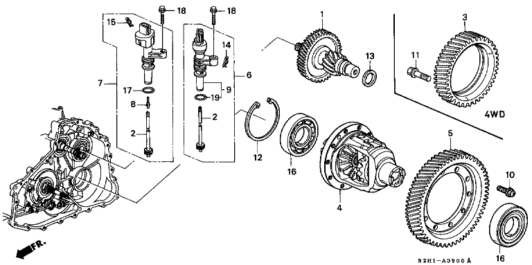 Differential/speed sensor