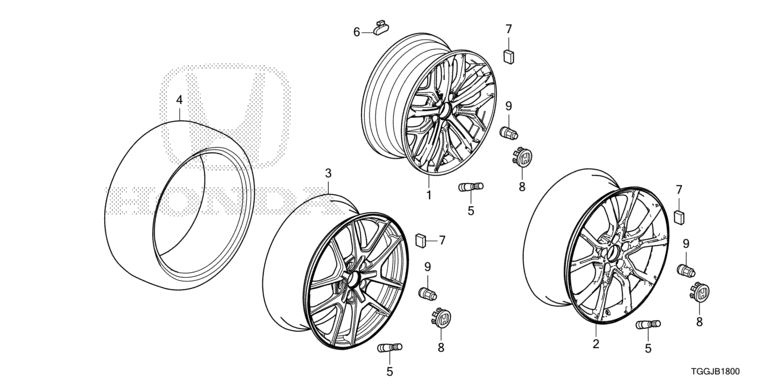 Tire/Wheel disc