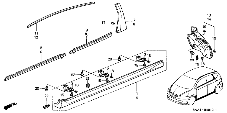 Molding/Side Sill Garnish