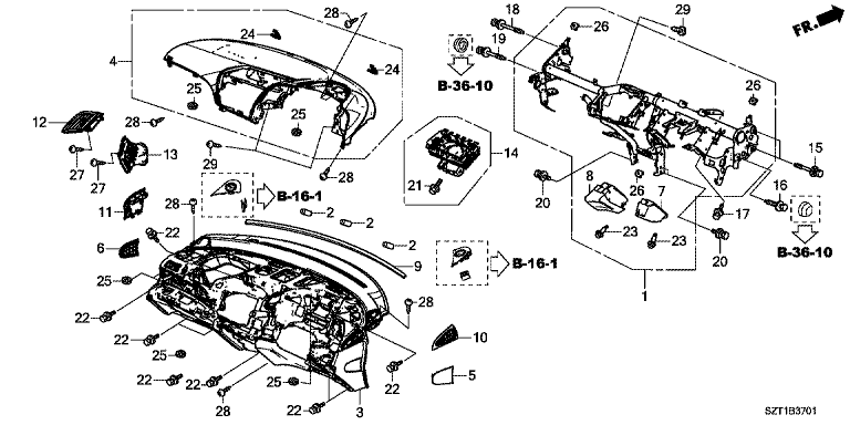 Instrument panel