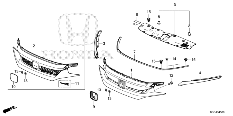 Front grill