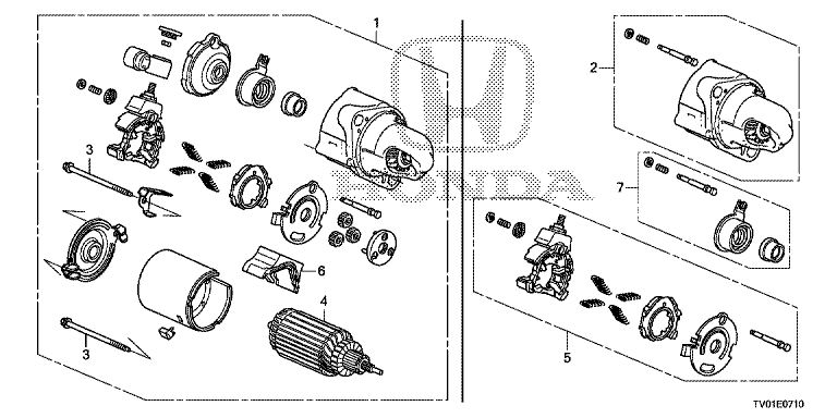 Starter Motor (Mitsuba)