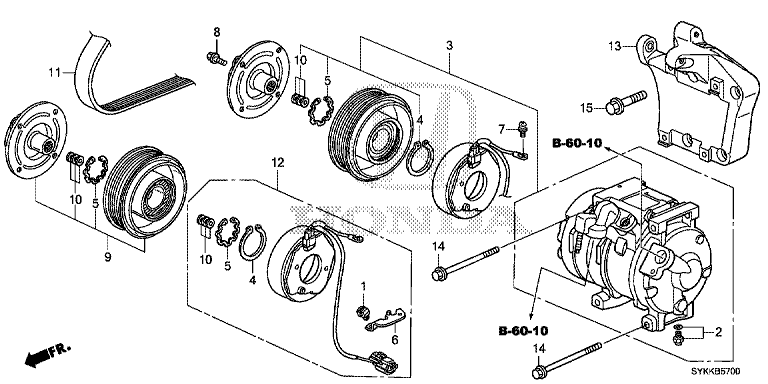 Air conditioner (compressor) (V6)