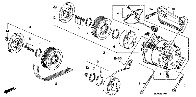 Air Conditioning (Compressor) (AT)