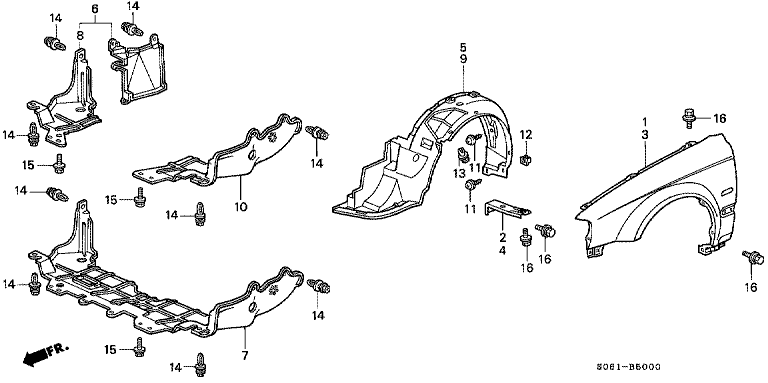 Front fender