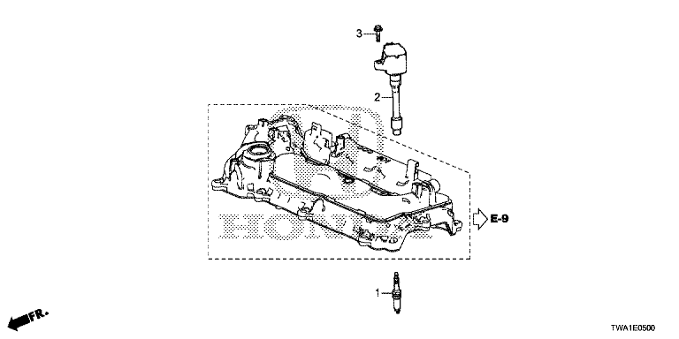 Plug top coil/Spark plug