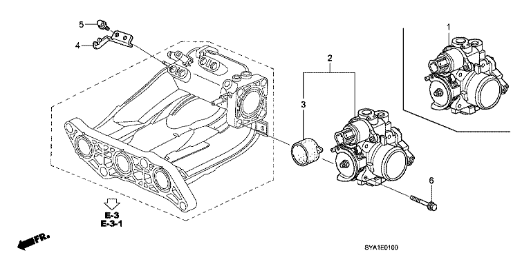 Throttle body