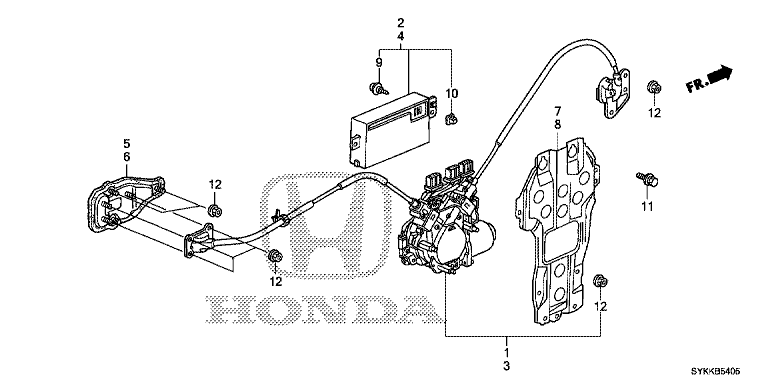 Sliding door motor
