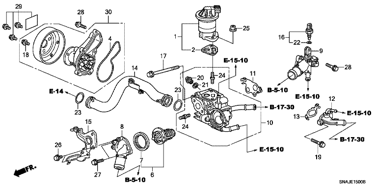 Water Pump (1.8L)