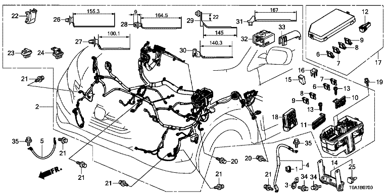 Wire harness (1)