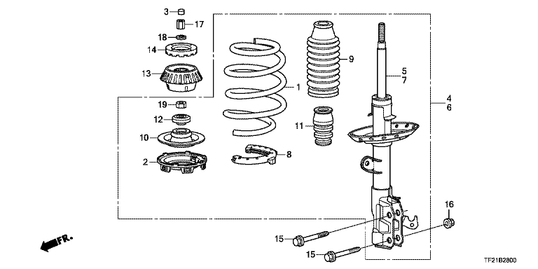 Front damper