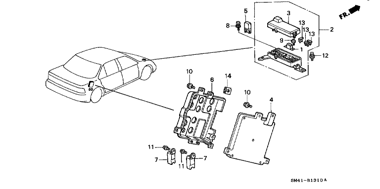 ABS Fuse Box/ABS Unit