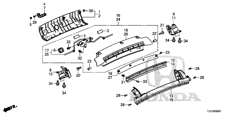 Roof side lock